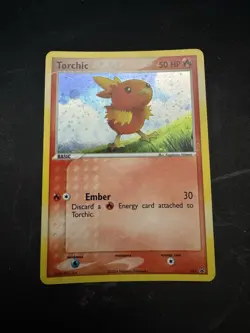 Pokemon TCG - Torchic 017/040 (Black Star Promo) Nintendo Promo Holo - Image 1