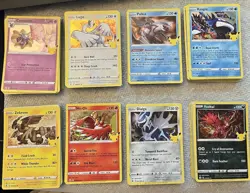 Pokemon TCG Celebrations Bulk Lot Holo - Image 1