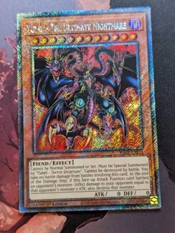 Yubel - The Ultimate Nightmare - RA03-EN191 - Platinum Secret Rare - Yugioh - Image 1