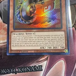 Yugioh R.B. Ga10 Cutter Super Rare DUAD-en091 - Image 3