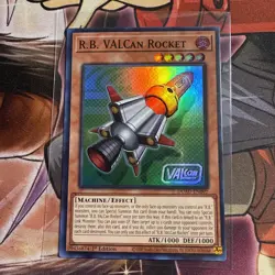 Yugioh R.B. VALCan Rocket Super Rare DUAD-en092 - Image 1