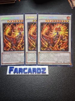 Yugioh!- (X3-)Jurrac Astero- Secret Rare-1st Ed- Blmm-en018- (VLP/NM) - Image 1