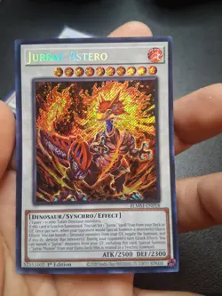 Yugioh!- (X3-)Jurrac Astero- Secret Rare-1st Ed- Blmm-en018- (VLP/NM) - Image 5