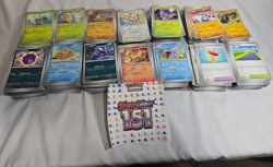 Pokemon Scarlet and Violet 151 Cards - NON-Holo NON-Energy BULK - ~1300 cards - Image 1