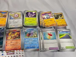 Pokemon Scarlet and Violet 151 Cards - NON-Holo NON-Energy BULK - ~1300 cards - Image 5