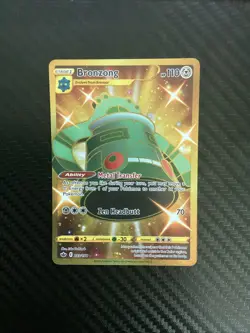 Pokemon TCG Bronzong 223/198 2021 Chilling Reign Secret Rare Card - NM - Image 1