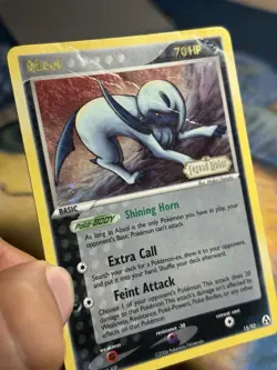 Absol 15/92 EX Legend Maker Reverse Holo Rare Stamped Pokemon Card HP DMG - Image 4