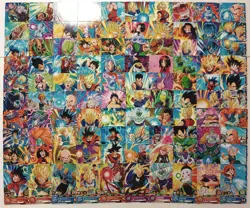 Lot of 100 Japanese Dragon Ball Super Dragonball Heroes Card Set TCG - Image 1