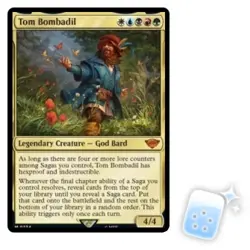 TOM BOMBADIL The Lord Of The Rings Magic MTG MINT CARD - Image 1