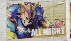 My Hero Academia Hiroaka TOHO 10th Anniversary Clear Card All Might - Image 1