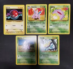 Pokemon card Trainer Energy LOT 40 Non holo English Base set Charmeleon etc... - Image 3