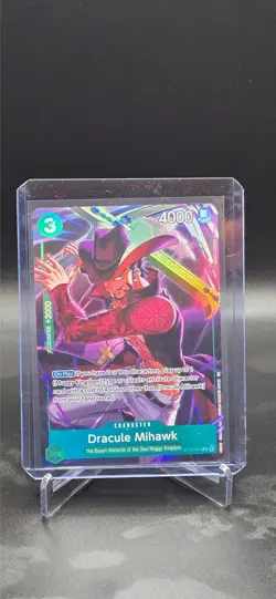 Dracule Mihawk (Illustration Box Vol.4) ST12-003 One Piece Promotion Cards Foil - Image 1