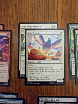 MTG Spiderman Lot Of 28 Cards | Peter Parker Mythic, Rares/Unc/Commons + 3 Foils - Image 4