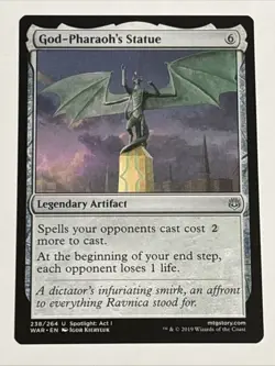 MTG War of the Spark God-Pharaoh's Statue 238/264 NM - Image 1