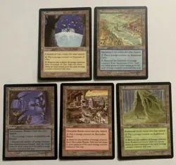 5 Storage Lands Set - Mercadian Masques - NM/LP - MTG - Set - Nonbasic Land - Image 1