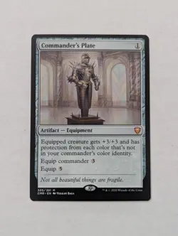 Commander's Plate Commander Legends Regular - Image 1