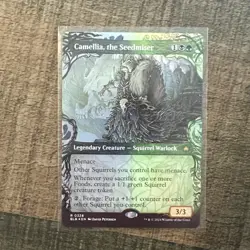 Camellia, the Seedmiser (Showcase) Bloomburrow Foil - Image 1