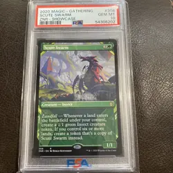 PSA 10 Scute Swarm (Showcase) Zendikar Rising Non-Foil Regular MTG Gem Mint - Image 1