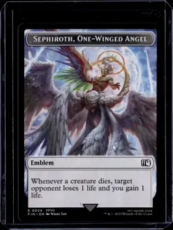 Sephiroth, One-Winged Angel/Robot Warrior - Token - FIN - NM - MTG - Image 1