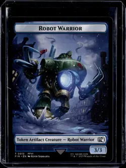 Sephiroth, One-Winged Angel/Robot Warrior - Token - FIN - NM - MTG - Image 2