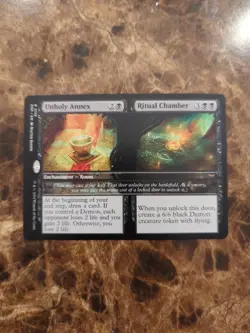 Unholy Annex Ritual Chamber Duskmourn: House of Horror NM MTG Regular - Image 1