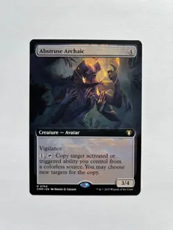 Abstruse Archaic (Extended Art) Commander Masters Regular - Image 1