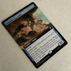 MTG {Thunderclap Drake} Extended Art #53 Thunder Junction #053 R NM/Unplayed - Image 2