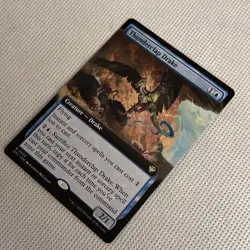 MTG {Thunderclap Drake} Extended Art #53 Thunder Junction #053 R NM/Unplayed - Image 3