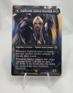 Sephiroth, Fabled Soldier (Borderless) (0317) Final Fantasy Regular NM - Image 1