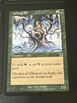 Urborg Elf X4 Apocalypse Ex Condition See Pics Front Back - Image 2