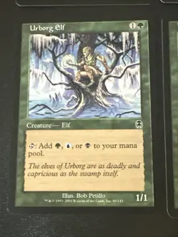 Urborg Elf X4 Apocalypse Ex Condition See Pics Front Back - Image 3