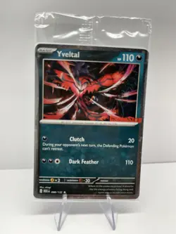 Sealed Yveltal 088/132 Holo Mega Evolution Pokemon Tcg GAMESTOP STAMPED PROMO! - Image 1