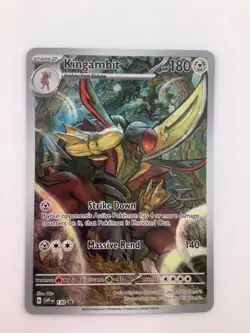 Pokemon TCG Kingambit SVP 130 Shrouded Fable Black Star Promo NM - Image 1