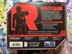 Pokemon TCG Team Rocket Mewtwo Destined Rivals Tin Brand New Factory Sealed - Image 2