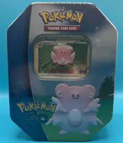 Pokemon TCG Pokemon GO Collector’s Tin Blissey New, Sealed Collectible 820650851520 - Image 1