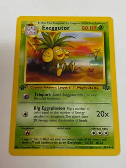 Exeggutor 35/64 Pokemon Jungle 1st Edition NM/MINT 1999 box-S1 - Image 1