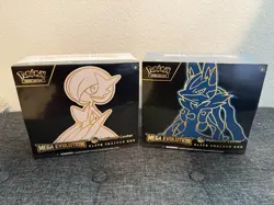 Pokemon Mega Evolution Pokemon Center ETBs Set of 2- Lucario + Gardevoir Sealed - Image 1