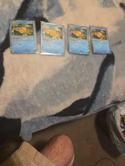 FOUR (4) Pokemon TCG Psyduck MEP 007 Mega Evolution Blister Promos - Image 1
