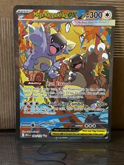 Mega Kangaskhan EX SIR Mega Evolutions 182/142 Pokemon TCG Near Mint - Image 1