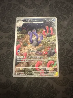 Wugtrio 224/091 Illustration Rare Holo Pokemon 2024 Paldean Fates - Image 1