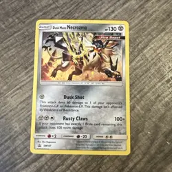 Pokemon TCG Dusk Mane Necrozma #SM107 Black Star Promo 2018 Sun & Moon - Image 1