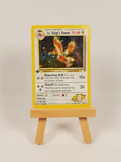 2000 Pokemon TCG Lt. Surge's Fearow HOLO 1st Edition Gym Heroes #7/132 - Image 1
