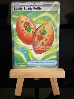 BUDDY-BUDDY POFFIN - 167/132 Mega Evolution NM- Ultra Rare - Pokemon TCG Card - Image 1
