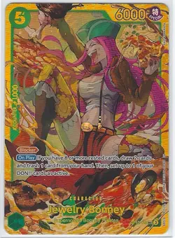 One Piece Card Game - Jewelry Bonney OP12-118 (English) | Foil - Image 1
