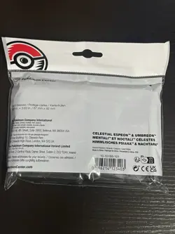 Pokemon Card TCG CELESTIAL ESPEON & UMBREON DECK SLEEVES ( 130 ) PACK EX V 151 - Image 2