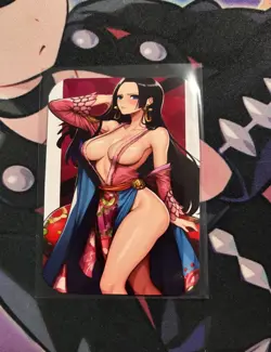 Boa Hancock Anime Glossy Card Custom Beauty ACG Waifus - Image 4