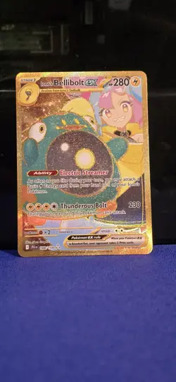 Iono's Bellibolt EX Holo-Pokemon TCG Card 172/159 SV Journey Together Ultra Rare - Image 1