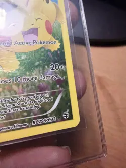 Pikachu XY Promo Celebrations Pokemon TCG Card - Image 4