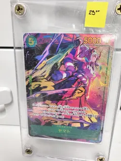 Japanese Yamato One Piece TCG OP01-121 AA Alternative Art Secret Rare Card - Image 1