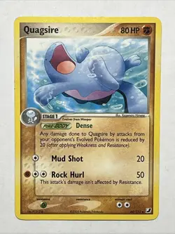 Pokemon TCG Card 2005 Unseen Forces - Quagsire 44/115 - Image 1